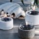 Εικόνα της Επιτραπέζια Εστία Φωτιάς Tenderflame Lotus 12 12x12.5cm 300ml White TF-600335