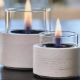 Εικόνα της Επιτραπέζια Εστία Φωτιάς Tenderflame Lotus 12 12x12.5cm 300ml White TF-600335