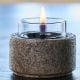 Εικόνα της Επιτραπέζια Εστία Φωτιάς Tenderflame Lotus 10 10.8x9cm 150ml Stone TF-600510