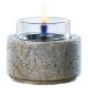 Εικόνα της Επιτραπέζια Εστία Φωτιάς Tenderflame Lotus 10 10.8x9cm 150ml Stone TF-600510