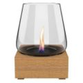 Εικόνα της Επιτραπέζια Εστία Φωτιάς Tenderflame Poppy 17 24x24x34.2cm 250ml Natural Oak TF-600029