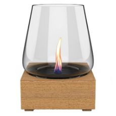 Εικόνα της Επιτραπέζια Εστία Φωτιάς Tenderflame Poppy 17 24x24x34.2cm 250ml Natural Oak TF-600029