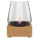 Εικόνα της Επιτραπέζια Εστία Φωτιάς Tenderflame Poppy 17 24x24x34.2cm 250ml Natural Oak TF-600029