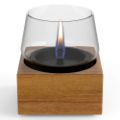 Εικόνα της Επιτραπέζια Εστία Φωτιάς Tenderflame Poppy 14 14x14x14.3cm 300ml Natural Oak TF-600026