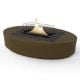 Εικόνα της Επιτραπέζια Εστία Φωτιάς Tenderflame Carnation 33x22x11cm 500ml Black Oak TF-600039