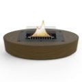 Εικόνα της Επιτραπέζια Εστία Φωτιάς Tenderflame Carnation 33x22x11cm 500ml Black Oak TF-600039