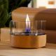 Εικόνα της Επιτραπέζια Εστία Φωτιάς Tenderflame Cafe 18 18x13.7cm 250ml Natural Oak TF-600032