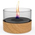 Εικόνα της Επιτραπέζια Εστία Φωτιάς Tenderflame Cafe 18 18x13.7cm 250ml Natural Oak TF-600032