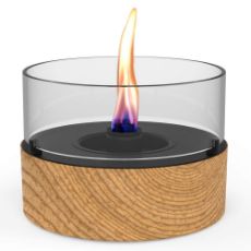 Εικόνα της Επιτραπέζια Εστία Φωτιάς Tenderflame Cafe 18 18x13.7cm 250ml Natural Oak TF-600032