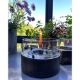 Εικόνα της Επιτραπέζια Εστία Φωτιάς Tenderflame Cafe 18 18x13.7cm 250ml Black Oak TF-600033