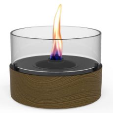 Εικόνα της Επιτραπέζια Εστία Φωτιάς Tenderflame Cafe 18 18x13.7cm 250ml Black Oak TF-600033