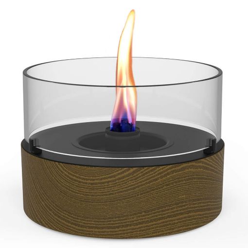 Εικόνα της Επιτραπέζια Εστία Φωτιάς Tenderflame Cafe 18 18x13.7cm 250ml Black Oak TF-600033
