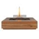 Εικόνα της Επιτραπέζια Εστία Φωτιάς Tenderflame Holly 30x30x11cm 500ml Natural Oak TF-600035