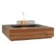 Εικόνα της Επιτραπέζια Εστία Φωτιάς Tenderflame Holly 30x30x11cm 500ml Natural Oak TF-600035