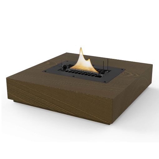 Εικόνα της Επιτραπέζια Εστία Φωτιάς Tenderflame Holly 30x30x11cm 500ml Black Oak TF-600036