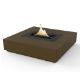 Εικόνα της Επιτραπέζια Εστία Φωτιάς Tenderflame Holly 30x30x11cm 500ml Black Oak TF-600036