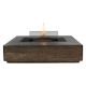 Εικόνα της Επιτραπέζια Εστία Φωτιάς Tenderflame Holly 30x30x11cm 500ml Black Oak TF-600036