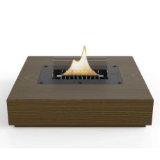 Εικόνα της Επιτραπέζια Εστία Φωτιάς Tenderflame Holly 30x30x11cm 500ml Black Oak TF-600036