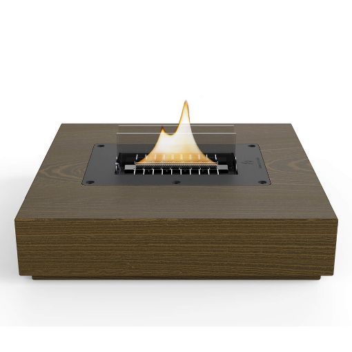 Εικόνα της Επιτραπέζια Εστία Φωτιάς Tenderflame Holly 30x30x11cm 500ml Black Oak TF-600036