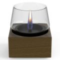 Εικόνα της Επιτραπέζια Εστία Φωτιάς Tenderflame Poppy 14 14x14x14.3cm 300ml Black Oak TF-600027