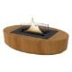 Εικόνα της Επιτραπέζια Εστία Φωτιάς Tenderflame Carnation 33x22x11cm 500ml Natural Oak TF-600038