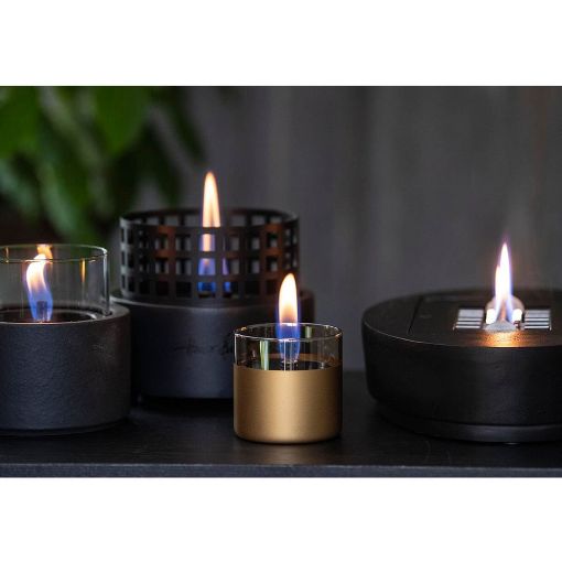 Εικόνα της Επιτραπέζια Εστία Φωτιάς Tenderflame Lotus 12 13x17.5cm 300ml Black TF-0440001