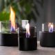 Εικόνα της Επιτραπέζια Εστία Φωτιάς Tenderflame Lotus 12 13x17.5cm 300ml Black TF-0440001
