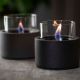 Εικόνα της Επιτραπέζια Εστία Φωτιάς Tenderflame Lotus 12 13x17.5cm 300ml Black TF-0440001