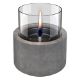 Εικόνα της Επιτραπέζια Εστία Φωτιάς Tenderflame Lotus 12 13x17.5cm 300ml Concrete TF-300082