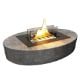Εικόνα της Επιτραπέζια Εστία Φωτιάς Tenderflame Carnation 32x22x7cm 500ml Concrete TF-100153