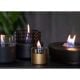Εικόνα της Επιτραπέζια Εστία Φωτιάς Tenderflame Carnation 32x22x7cm 500ml Black TF-0609002