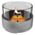 Εικόνα της Επιτραπέζια Εστία Φωτιάς Tenderflame Café 18 Lava 18.2x13.5cm 250ml Grey TF-0410010