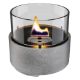 Εικόνα της Επιτραπέζια Εστία Φωτιάς Tenderflame Café 14 Lava 14.2x13.5cm 250ml Grey TF-0410013