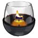 Εικόνα της Επιτραπέζια Εστία Φωτιάς Tenderflame Tulip 18 Reactive Glaze 19.3x18cm 250ml Black TF-600288