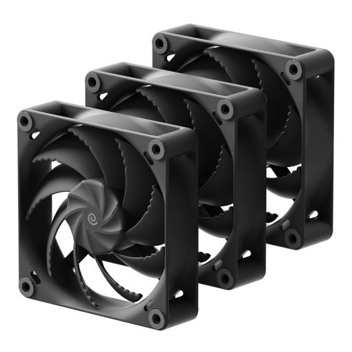 Εικόνα της Case Fan Havn H12 120mm Black (3-Pack) HVN-FS-H1230-02-TRI