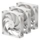 Εικόνα της Case Fan Havn H14 140mm White (3-Pack) HVN-FS-H1430-01-TRI