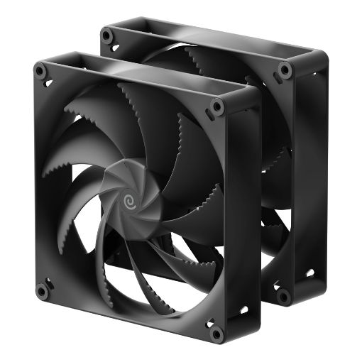 Εικόνα της Case Fan Havn H18 180mm Black (2-Pack) HVN-FS-H1840-02-DUO