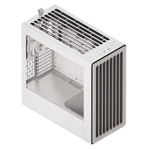 Εικόνα της Havn BF 360 Flow Tempered Glass with Fans White HVN-CA-BF360-03