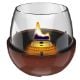 Εικόνα της Επιτραπέζια Εστία Φωτιάς Tenderflame Tulip 18 Reactive Glaze 19.3x18cm 250ml Amber TF-600290