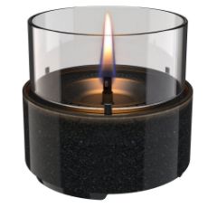 Εικόνα της Επιτραπέζια Εστία Φωτιάς Tenderflame Cafe 14 Reactive Glaze 14.2x13.5cm 250ml Black TF-600277