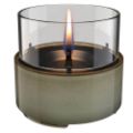 Εικόνα της Επιτραπέζια Εστία Φωτιάς Tenderflame Cafe 14 Reactive Glaze 14.2x13.5cm 250ml Green TF-600280