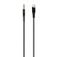 Εικόνα της Καλώδιο TTEC USB-C to 3.5mm 1.2m Black 2AK03S