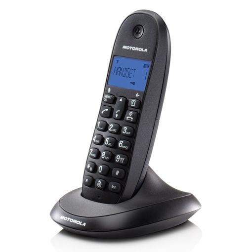 Εικόνα της Ασύρματο Τηλέφωνο Motorola C1001CB GR Black