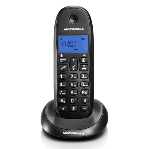 Εικόνα της Ασύρματο Τηλέφωνο Motorola C1001CB GR Black