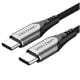 Εικόνα της Καλώδιο Vention USB Type-C to Type-C 60W Braided 1m Gray TADHF
