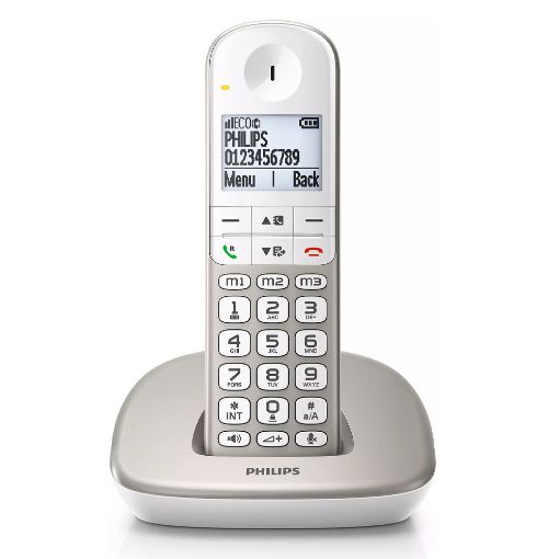 Εικόνα της Ασύρματο Τηλέφωνο Philips GR White XL4901S/GRS