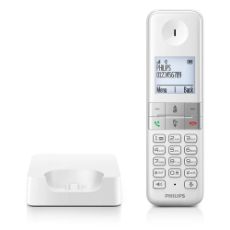 Εικόνα της Ασύρματο Τηλέφωνο Philips GR White D4701W/GRS