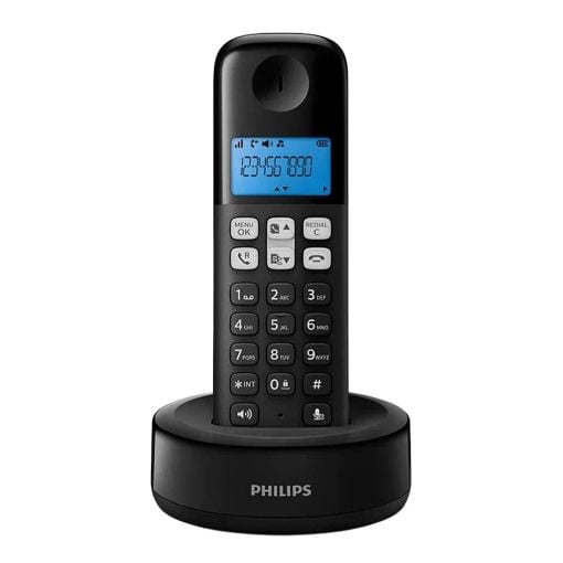 Εικόνα της Ασύρματο Τηλέφωνο Philips GR Black D1611B/GRS