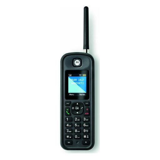 Εικόνα της Ασύρματο Τηλέφωνο Motorola O-201 Αδιάβροχο GR Black