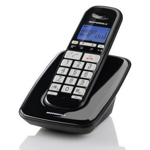 Εικόνα της Ασύρματο Τηλέφωνο Motorola S3001 GR Black